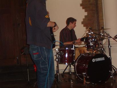 a drum and bass jam. class. 