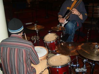 mark and josh getting "intimate"
